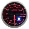 Prosport 52mm SM Series Performance Gauge Range Amber/White Boost Gauge 216SMBOSWL270-PK
