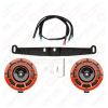 Pro Speed Hella Genuine Supertone Red Horn PAIR w/Coloured Covers Harness and Bracket Red No Cover Needed/Subaru WRX/STI 94-07 003399801-PSR-GD-RD