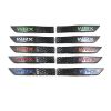 Pro Speed Fender Badge Emblem Set w/WRX Logo Green Gloss 15-WRX-FENDER-GREEN