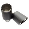 Pro Speed Carbon Fibre Clamp On Exhaust Tip 60mm Inlet/114mm Outlet SINGLE TIP HSCLAMPTIP-CF