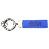 Pro Speed Deluxe Leather Jet Tag Key Ring Blue w/BMW M Logo PSR-JETKEY-3-M
