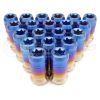 Pro Speed Ti-R Titanium Key Drive Lug Nuts Set of 20 M12x1.5 Burnt PSR-TIR-15BRN