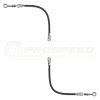 Pro Speed PSR/Raceworks Stock Turbo Oil Feed Line Kit Stainless Steel/230 Series Black Stainless/Yes Filter Not Included PSR-TOF-005