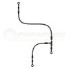 Pro Speed PSR/Raceworks Stock Turbo/AVCS Oil Feed Line Kit Billet Black/230 Series Black Stainless/No PSR-TOF-110