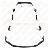Pro Speed STI Style Carbon Fibre Aero Kit w/Swan Neck Wing PSR-ZD8-KIT-WING
