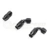 Radium 6AN PTFE Hose End Black 90 Degree 14-0633