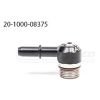 Radium V2 AN ORB to SAE Male EFI Quick Connect Low Profile Swivel Banjo Fitting 8AN ORB to 3/8