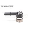 Radium V2 AN ORB to SAE Male EFI Quick Connect Low Profile Swivel Banjo Fitting 10AN ORB to 3/8