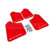 Rally Armor UR Mud Flaps Red/White Logo MF1-UR-RDWH