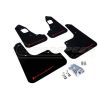 Rally Armor UR Mud Flaps Black/Red Logo MF10-UR-BLKRD