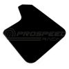 Rally Armor Universal Basic Mud Flaps Black/Black Logo MF12-BAS-BK