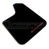 Rally Armor Universal Basic Mud Flaps Black/Red Logo MF12-BAS-RD