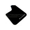 Rally Armor Universal Basic Mud Flaps Black/White Logo MF12-BAS-WH
