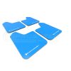Rally Armor Universal UR Mud Flaps Blue/White Logo MF12-UR-BLWH