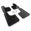 Rally Armor UR Mud Flaps Black/Blue Logo MF123-UR-BLK-BL