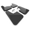 Rally Armor UR Mud Flaps Black/Black Logo MF136-UR-BLK-MBK
