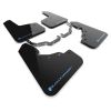 Rally Armor UR Mud Flaps Black/Light Blue Logo MF138-UR-BLK-LBL