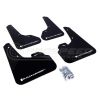 Rally Armor UR Mud Flaps Black/Red Logo Black/White Logo MF17-UR-BLKWH