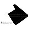 Rally Armor Universal Basic Plus Mud Flaps Black/Black Logo MF20-BAS-BLK