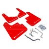 Rally Armor UR Mud Flaps Red/White Logo MF31-UR-RDWH