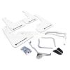 Rally Armor UR Mud Flaps White/Black Logo MF32-UR-WHBLK