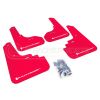 Rally Armor UR Mud Flaps Red/White Logo MF4-UR-RDWH