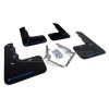 Rally Armor UR Mud Flaps Black/Blue Logo MF47-UR-BLKBL