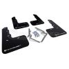 Rally Armor UR Mud Flaps Black/White Logo MF47-UR-BLKWH