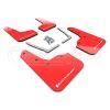 Rally Armor UR Mud Flaps Red/White Logo MF50-UR-RDWH