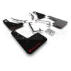 Rally Armor UR Mud Flaps Black/Red Logo MF56-UR-BLKRD