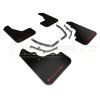 Rally Armor UR Mud Flaps Black/Red Logo MF61-UR-BLKRD