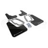 Rally Armor UR Mud Flaps Black/White Logo MF62-UR-BLKWH