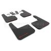 Rally Armor UR Mud Flaps Black/Red Logo MF63-UR-BLKRD