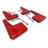 Rally Armor UR Mud Flaps Red/White Logo MF74-UR-RDWH