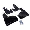 Rally Armor UR Mud Flaps Black/Silver Logo MF8-UR-BLKSIL