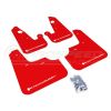 Rally Armor UR Mud Flaps Red/White Logo MF8-UR-RDWH