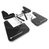 Rally Armor UR Mud Flaps Black/White Logo MF89-UR-BLKWH