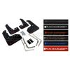Rally Armor UR Mud Flaps Black/Blue Logo MF40-UR-BLKBL
