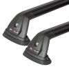 Rola Pair Flush Bar Roof Racks fits Mazda 3 BL Hatch 4/2009-12/2013 Factory Point Mount APX032-2