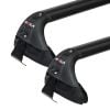 Rola Pair Flush Bar Roof Racks fits Mazda 121 11/1990-5/1997 Clamp Mount RMX086