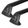 Rola Pair Flush Bar Black Roof Racks Universal Type for Canopy Track Mount SCM01-B