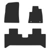 Rubbertree Executive Rubber Car Mats fits BYD Shark 6 2024+ BY007TPR
