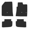RubberTree Luxury Carpet Car Mats fits Hyundai Ioniq Facelift Full Electric 2019-on HY064LXBL