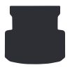 RubberTree Luxury Carpet Boot Liner fits Mercedes C Class W204 Sedan 07-14 MBB027LXBL