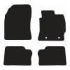 RubberTree Luxury Carpet Car Mats fits Toyota Corolla 11th Gen E160 Hatch 12-18 TY129LXBL