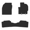 RubberTree ECO Carpet Car Mats fits Toyota Yaris 4th Gen Zr Hatch 2020-on TY228-02RCBL