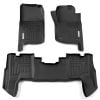 RubberTree Deep Dish Car Mats fits Toyota Landcruiser 79 Series Dual Cab Facelift 2023-on 5 Seats TY270-01-3D