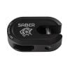 Saber Offroad Alloy Winch Shackle Short Cerakote Black SBR-AWSSCBLK