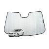 Snap Shades HYU022-5 Front Windscreen Sun Shade fits Hyundai i45/Sonata 11-14