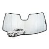 Snap Shades MER035-5 Front Windscreen Sun Shade fits Mercedes-Benz SLK-Class 11-12